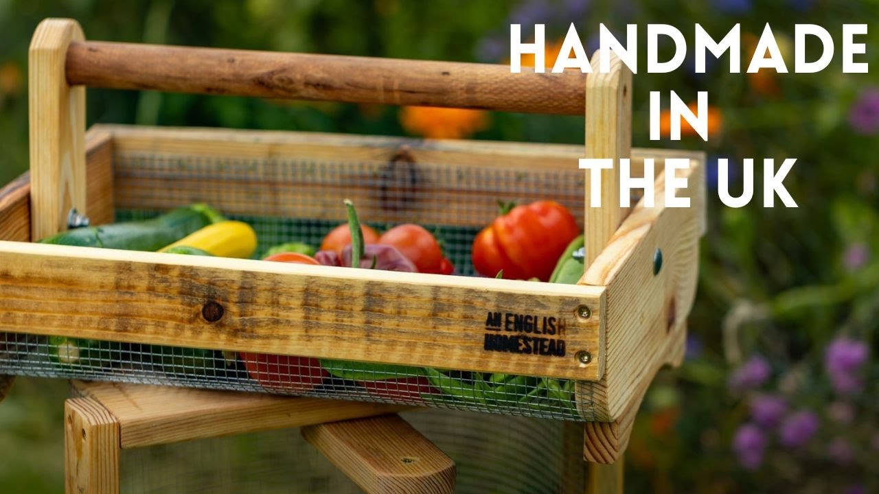 English Homestead Harvest Baskets - Ideal Gift For The Gardener In Your Life