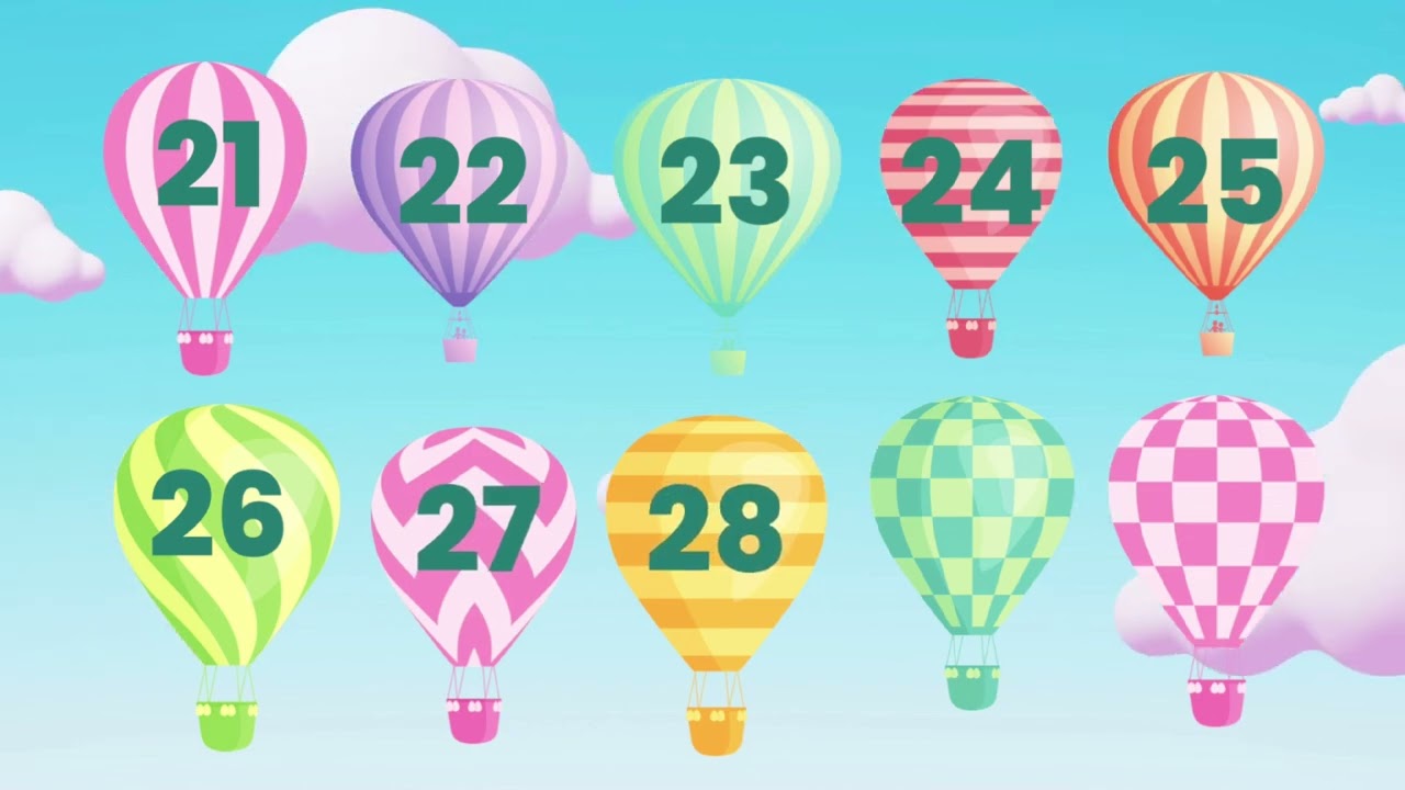 Numbers counting 1 to 50 | Counting 😃 