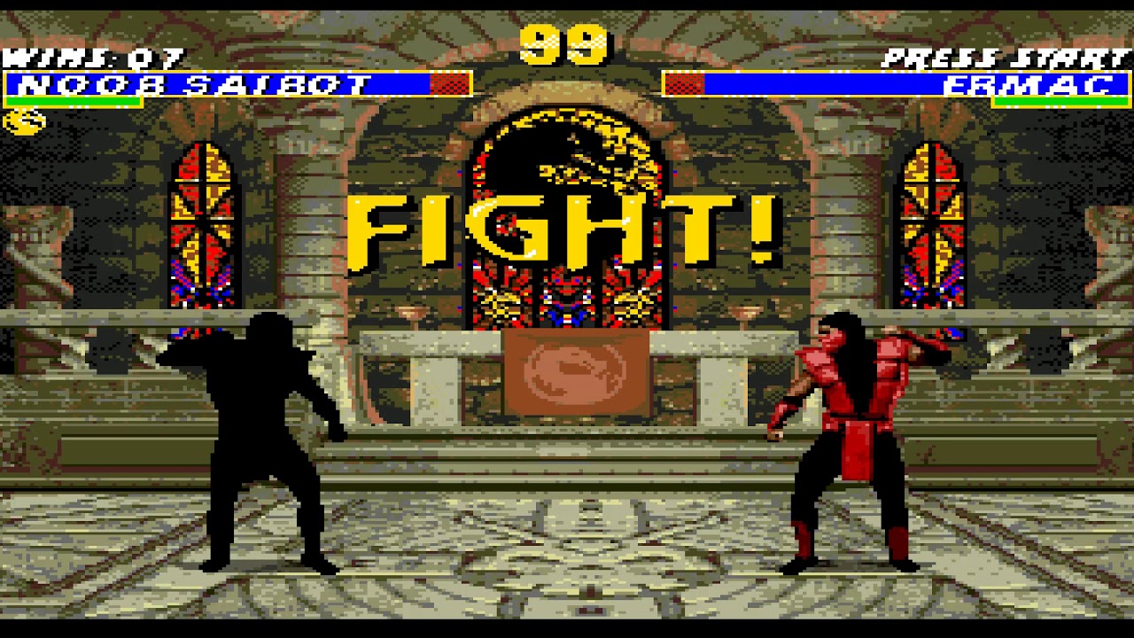 Полное прохождение Ultimate Mortal Kombat 3 - Noob Saibot (SEGA)