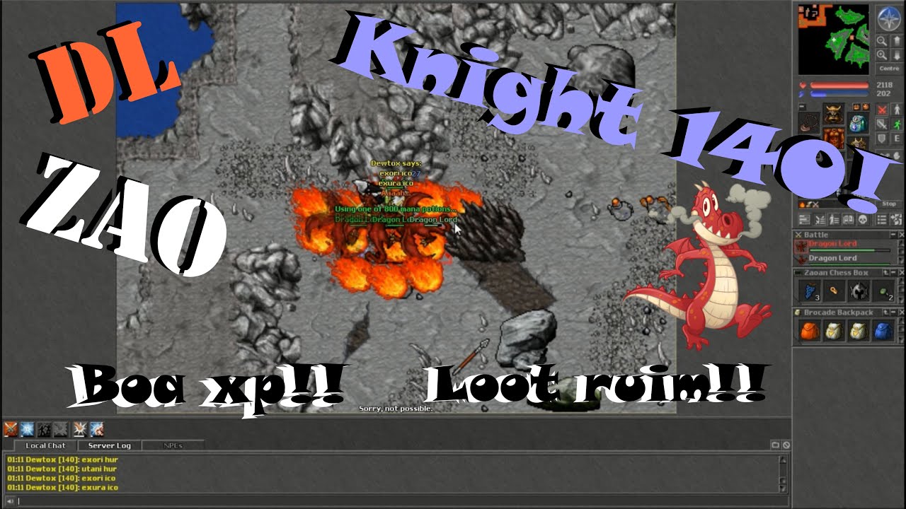 Em busca da DSM perdida, DL de zao, Knight 140