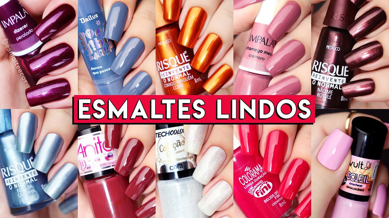Os ESMALTES mais LINDOS lançados até agora em 2023