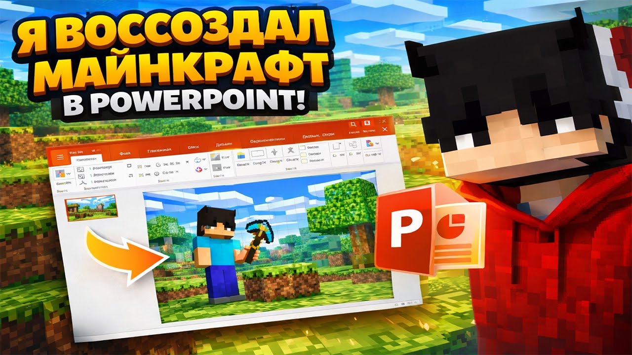 Я ВОССОЗДАЛ МАЙНКРАФТ В POWERPOINT!