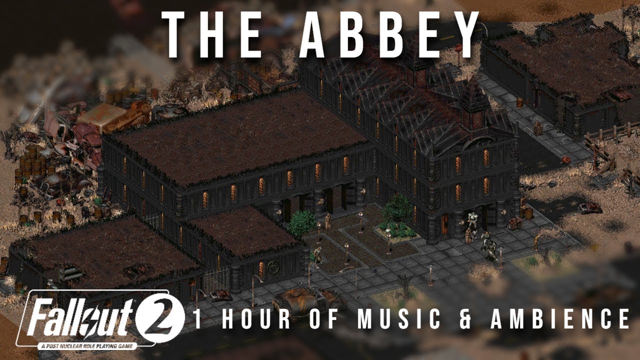 Fallout 2 - The Abbey - 1 Hour of Music and Ambience