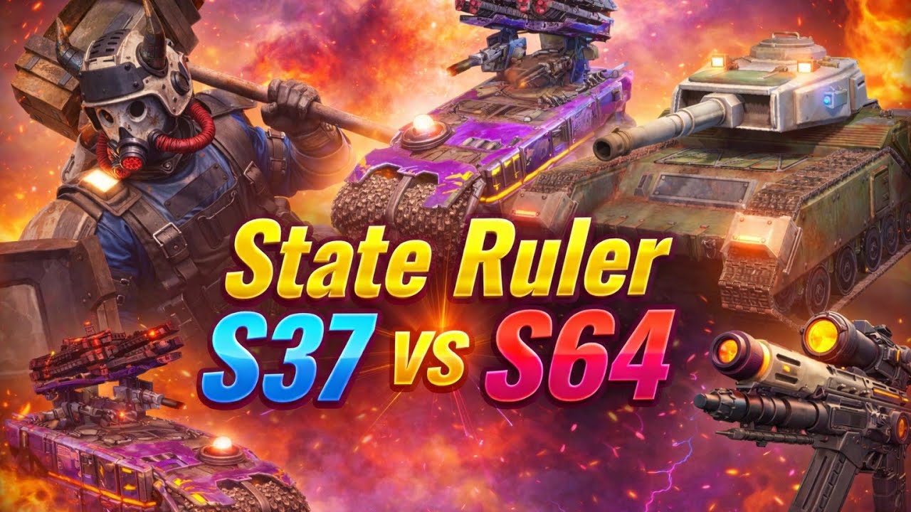 State Ruler S37 vs S64 in Last Z: Survival Shooter