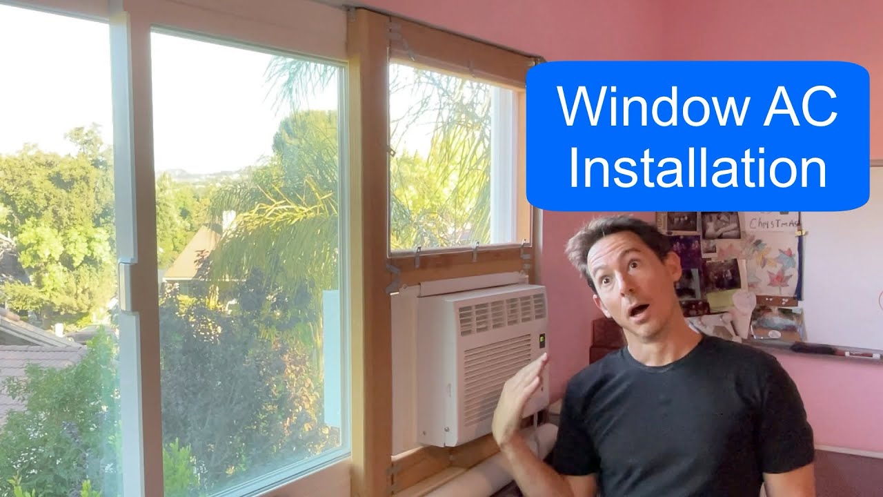 DIY - Window AC Unit Installation