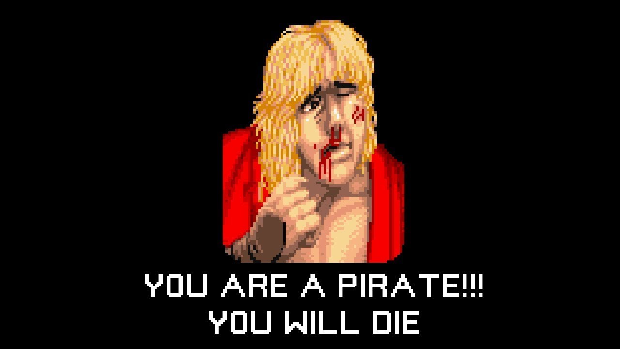 ¿La pantalla anti pirateria de Street Fighter es real?