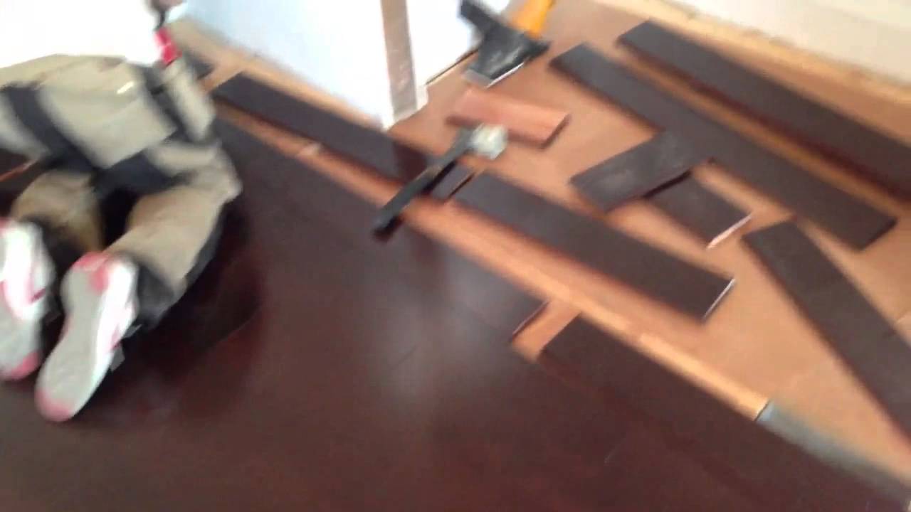 Floorama Flooring: Installation of Taun Hardwood Flooring - Toronto