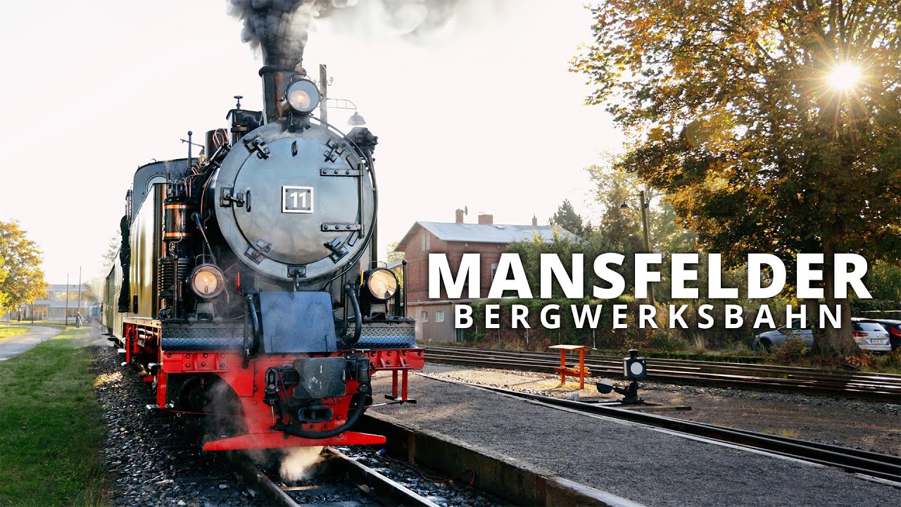 Eisenbahnwochenende bei der Mansfelder Bergwerksbahn mit Gastlok 99 4652
