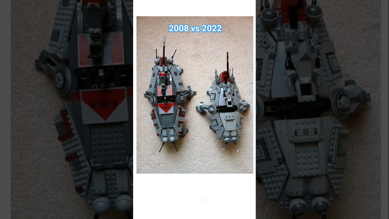 The Shrinking of LEGO Star Wars Sets! #legostarwars #lego #starwars #clonewars #vector #shorts