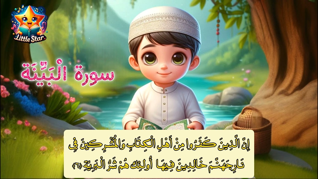 تلاوة سورة البينة بصوت طفل - Surah Al-Bayyinah by a Child