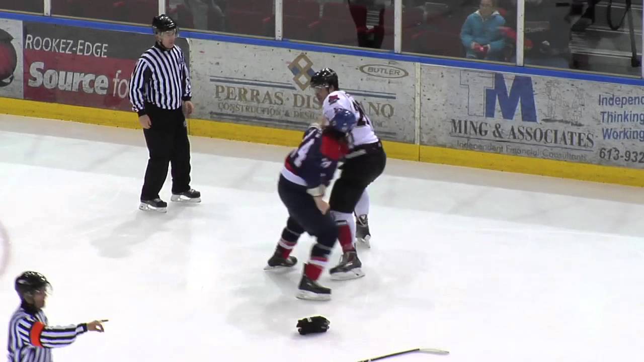 Chris Cloutier Vs Guillaume Tougas Combat De LNAH