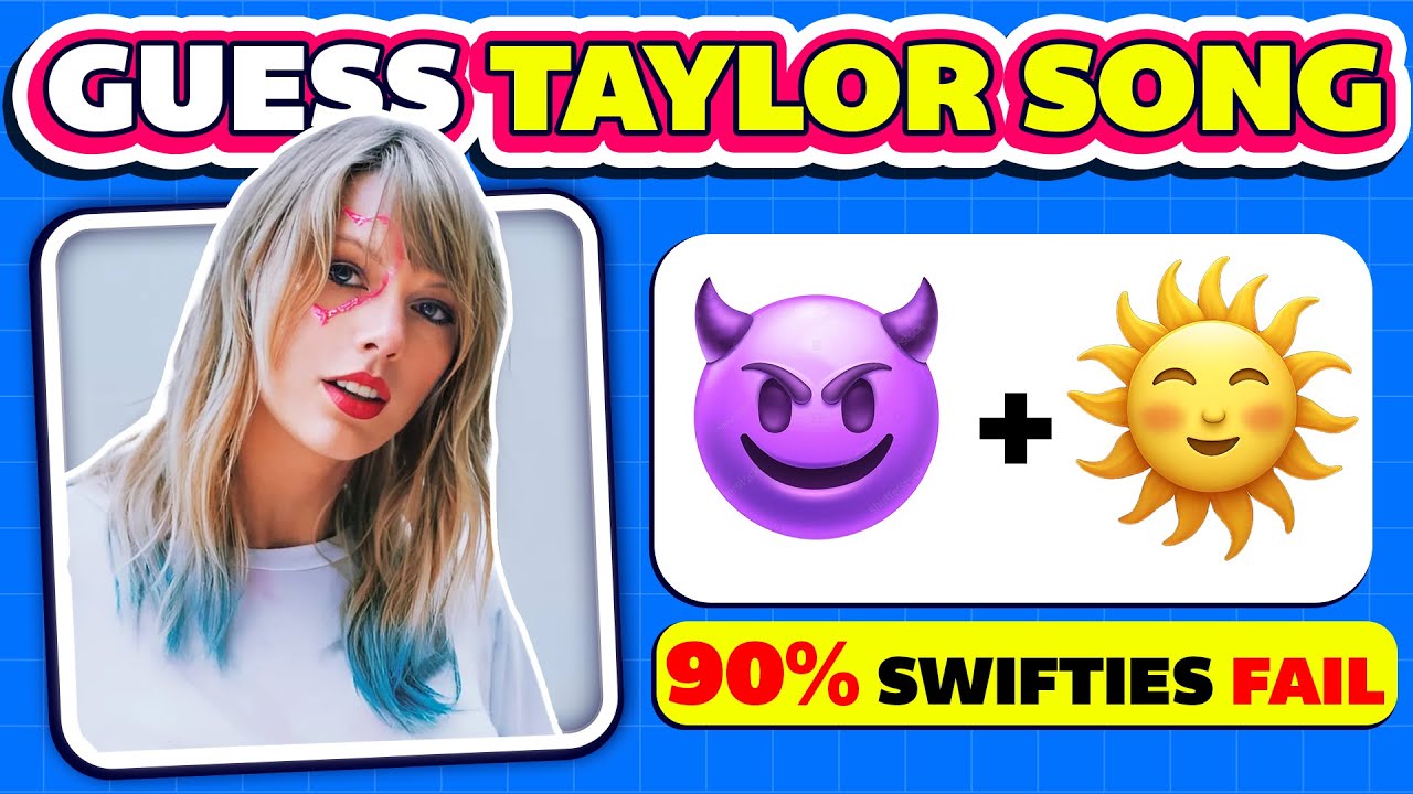 Are you Taylor Swift fan? 🎶 Guess the Taylor Swift Song by Emoji🎸📝