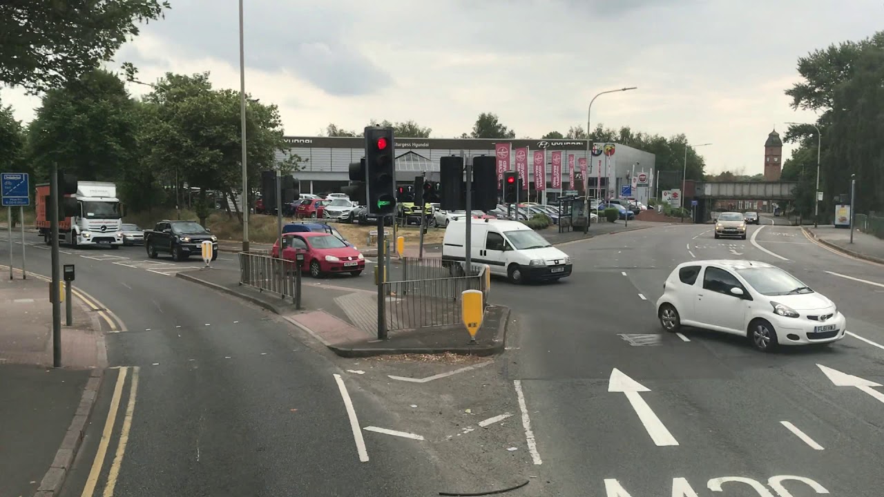 Full Route Visual | Arriva Leicester 47 - Leicester to South Wigston | 4424 (YX64 VPE)