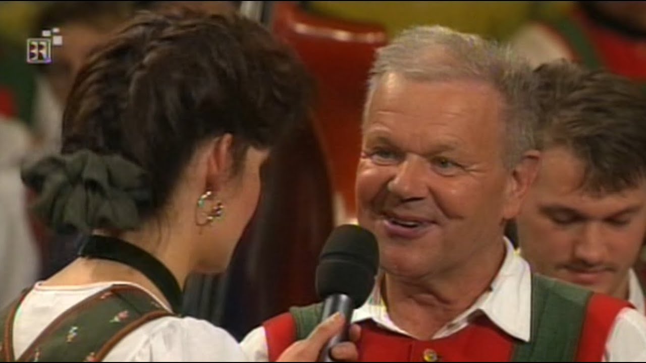 Gustl Retschitzegger im Gespräch mit Elisabeth Rehm/ Tiroler Wirtshausmusi im Vinschgau 2005