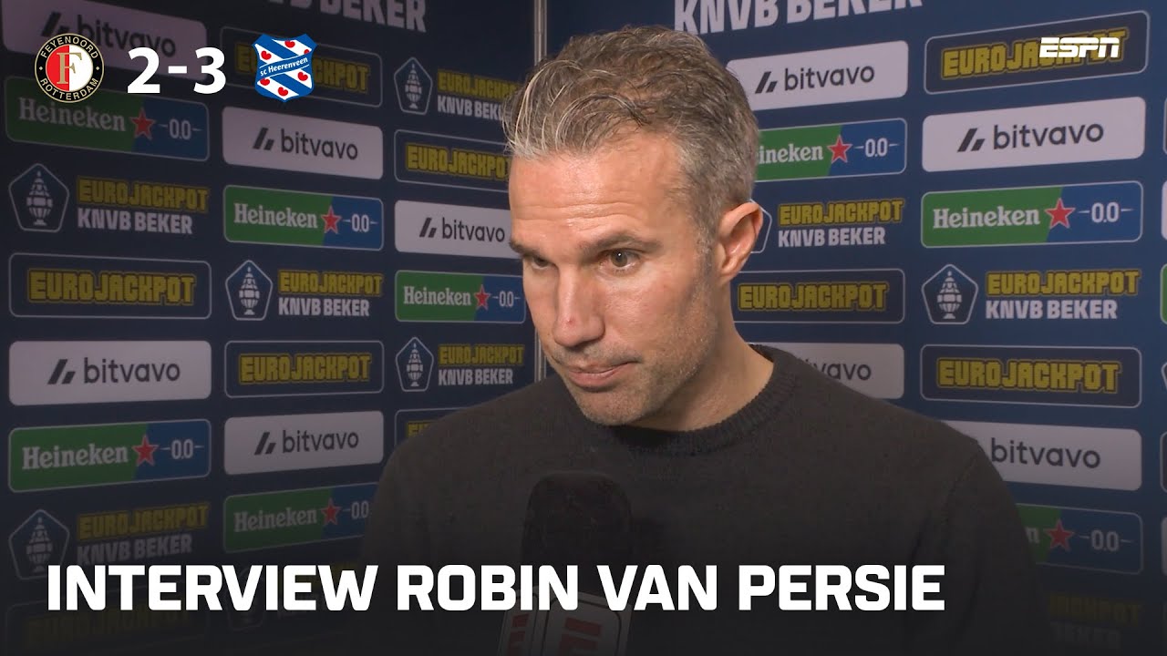 &ldquo;Ik ben zelf ook FEYENOORD-SUPPORTER, hun EMOTIE is LOGISCH&rdquo; 🤝 | Interview Robin van Persie