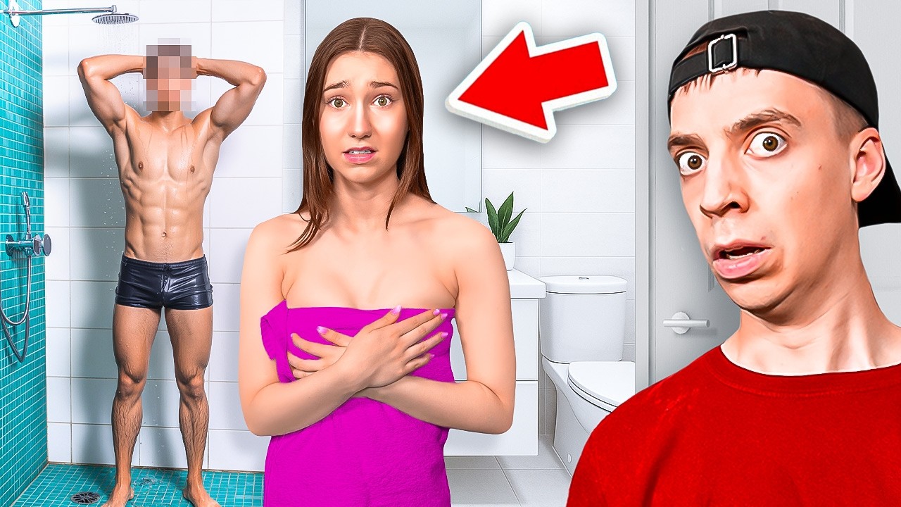 Ich ERWISCHE meine FREUNDIN mit FREMDEN MANN unter der DUSCHE... 😳