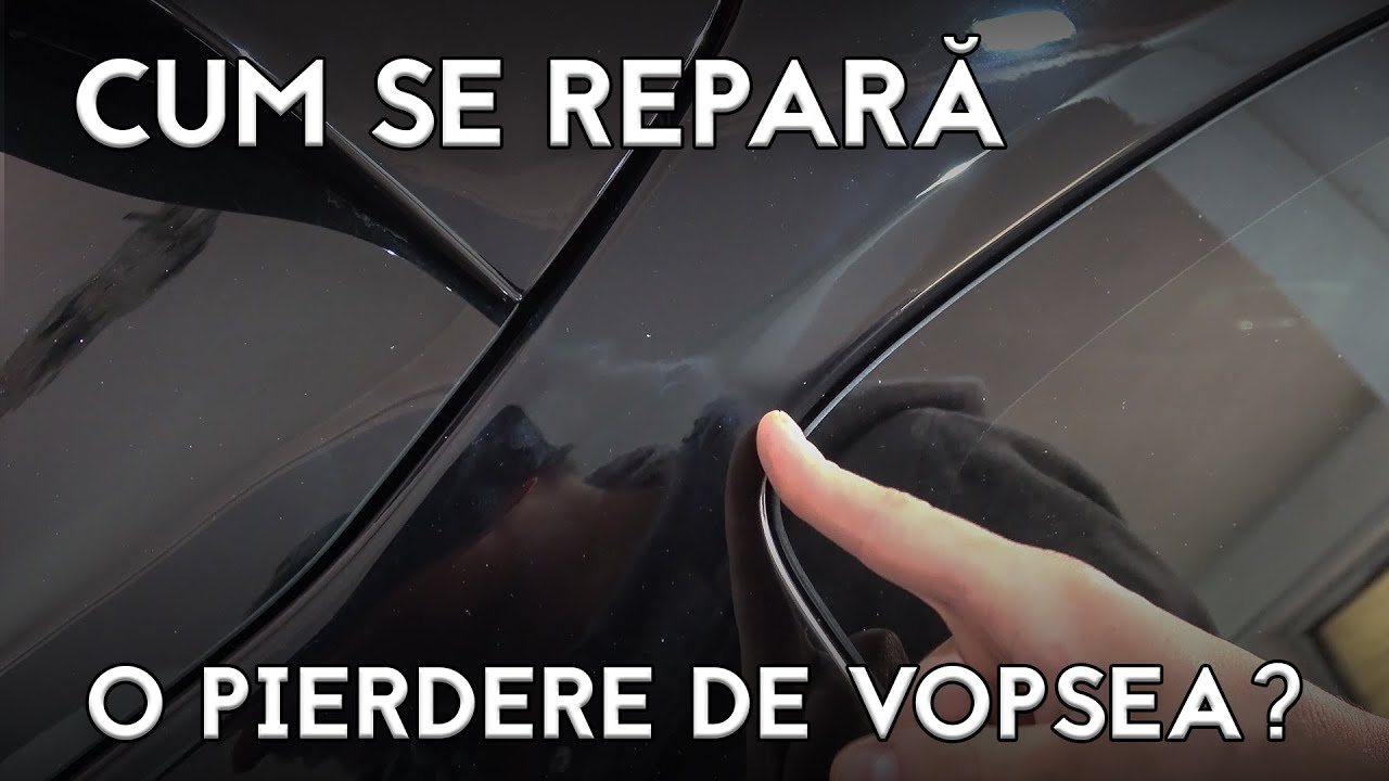 Cum se repară o pierdere de vopsea?