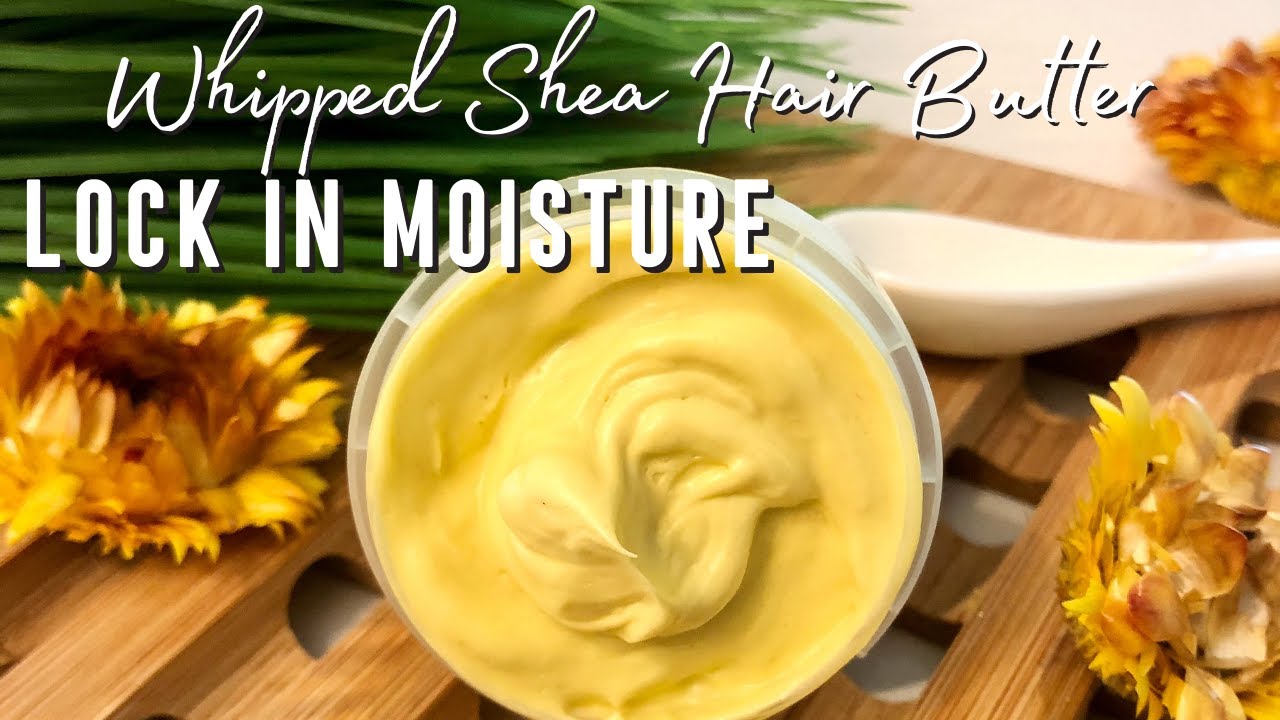 DIY Easy Whipped Shea Butter Moisturizer for Natural Hair | RAW & Unrefined | No More Dry Hair