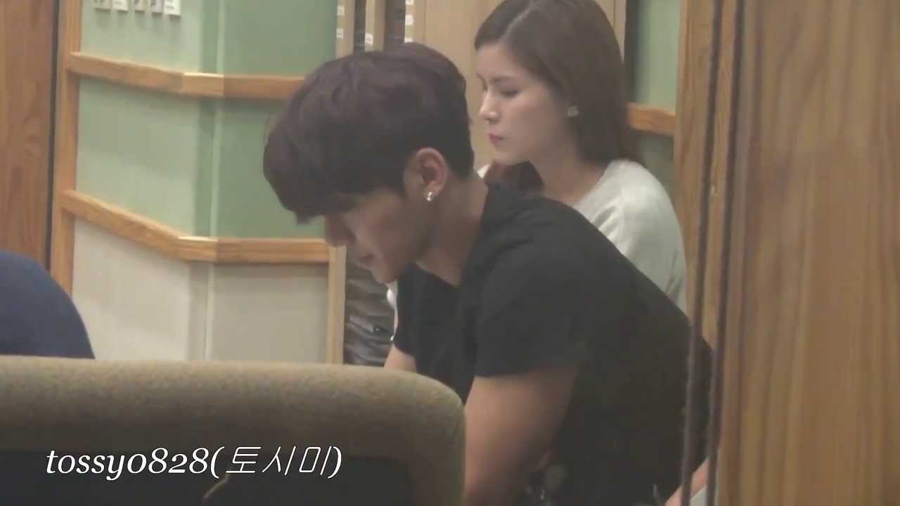 [FANCAM] 130930　MYNAME 인수♡KBS 슈퍼주니어의 키스 더 라디오
