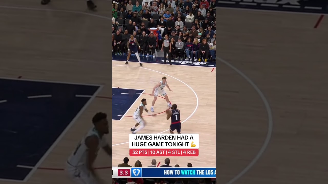 James Harden stuffed the stat sheet1ST81921tonight