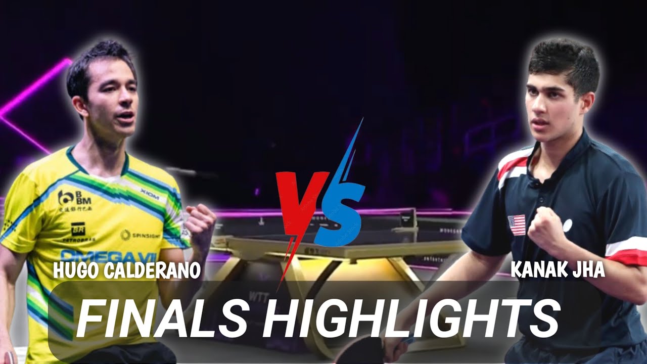 Amazing Finals🔴Hugo Calderano vs Kanak Jha Final ITTF Americas Cup 2026