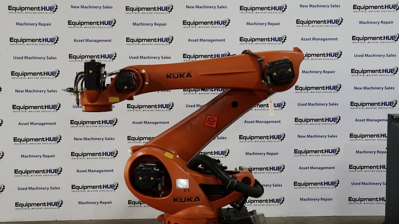 Kuka KR180 R3200 PA 5-Axis Palletizing Robot w/  KRC4 NA UL Controller