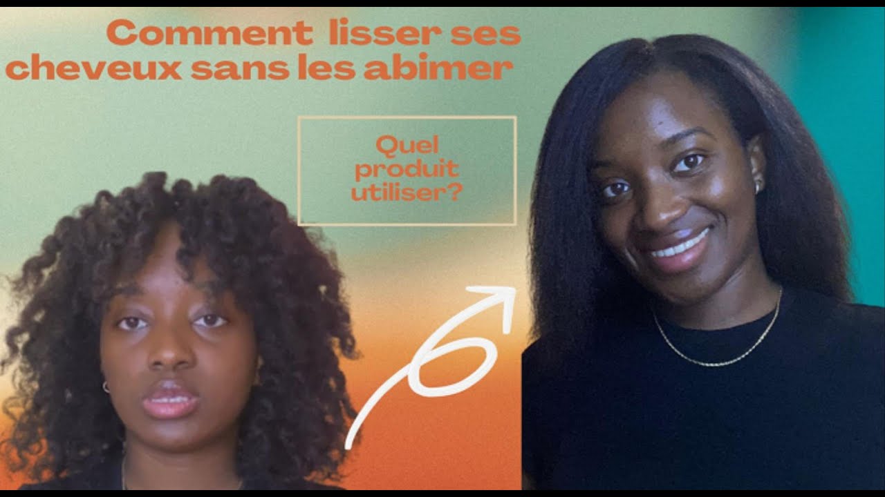 PROTECTEUR DE CHALEUR CHEVEUX AFRO | How to prevent heat damage on natural hair