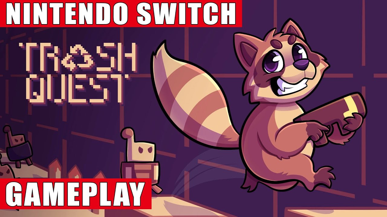 Trash Quest Nintendo Switch Gameplay