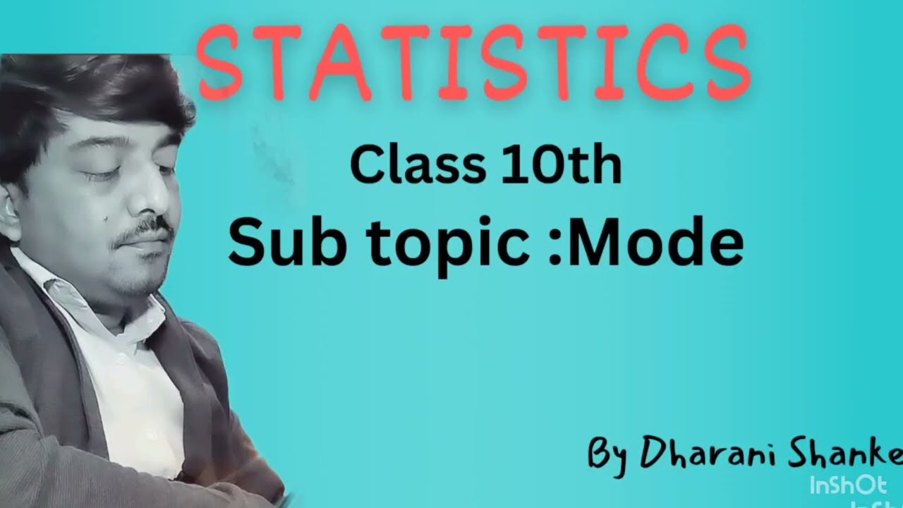 Statistics class 10th @dharanishanker116