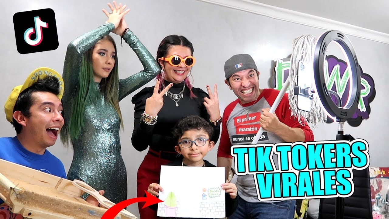 Imitando TIK TOKS VIRALES (de Rod, Mont y M&aacute;s) *Aladdin Se LASTIMA* - La Familia de Ami Cap #3