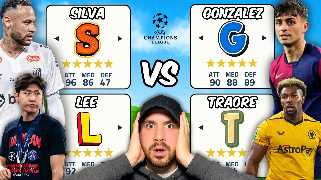 J'affronte les NOMS DE FAMILLE sur FC 25 !