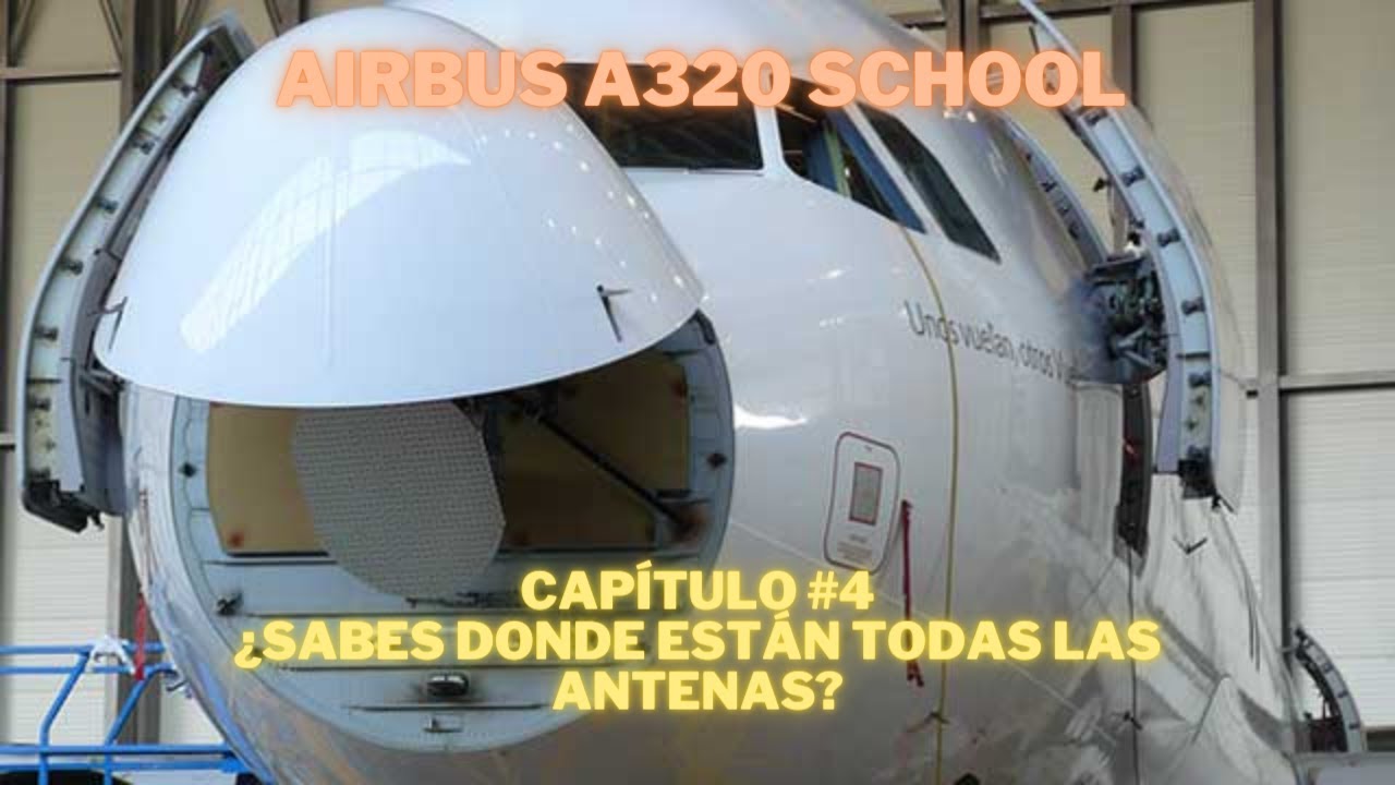 A320 School | #4 I'm going to show you WHERE ARE THE ANTENNAS of the Airbus A320neo