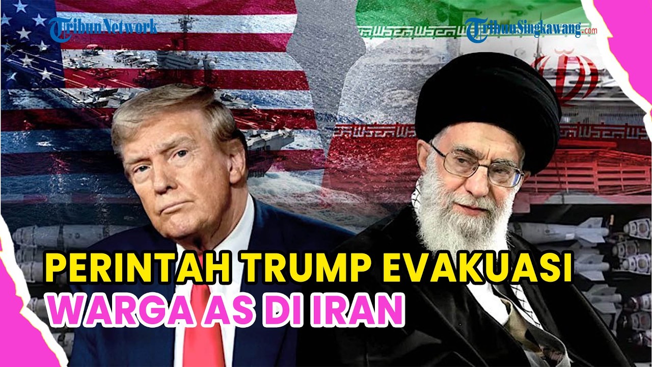 🔺TRUMP EVAKUASI WARGA AS DARI IRAN❗SEBUT SITUASI KEAMANAN MEMBURUK