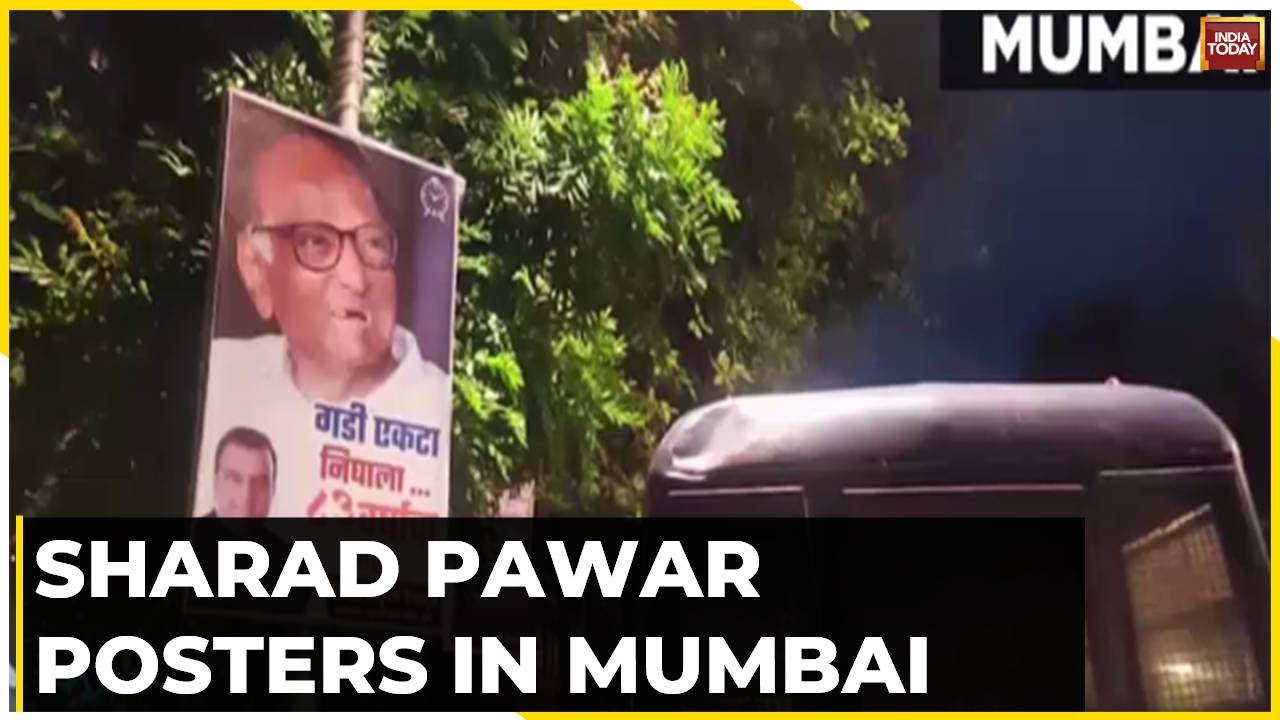 Sharad Pawar Posters Emerge Across Mumbai, Poster Says 83 Old Warrior Fights Alone