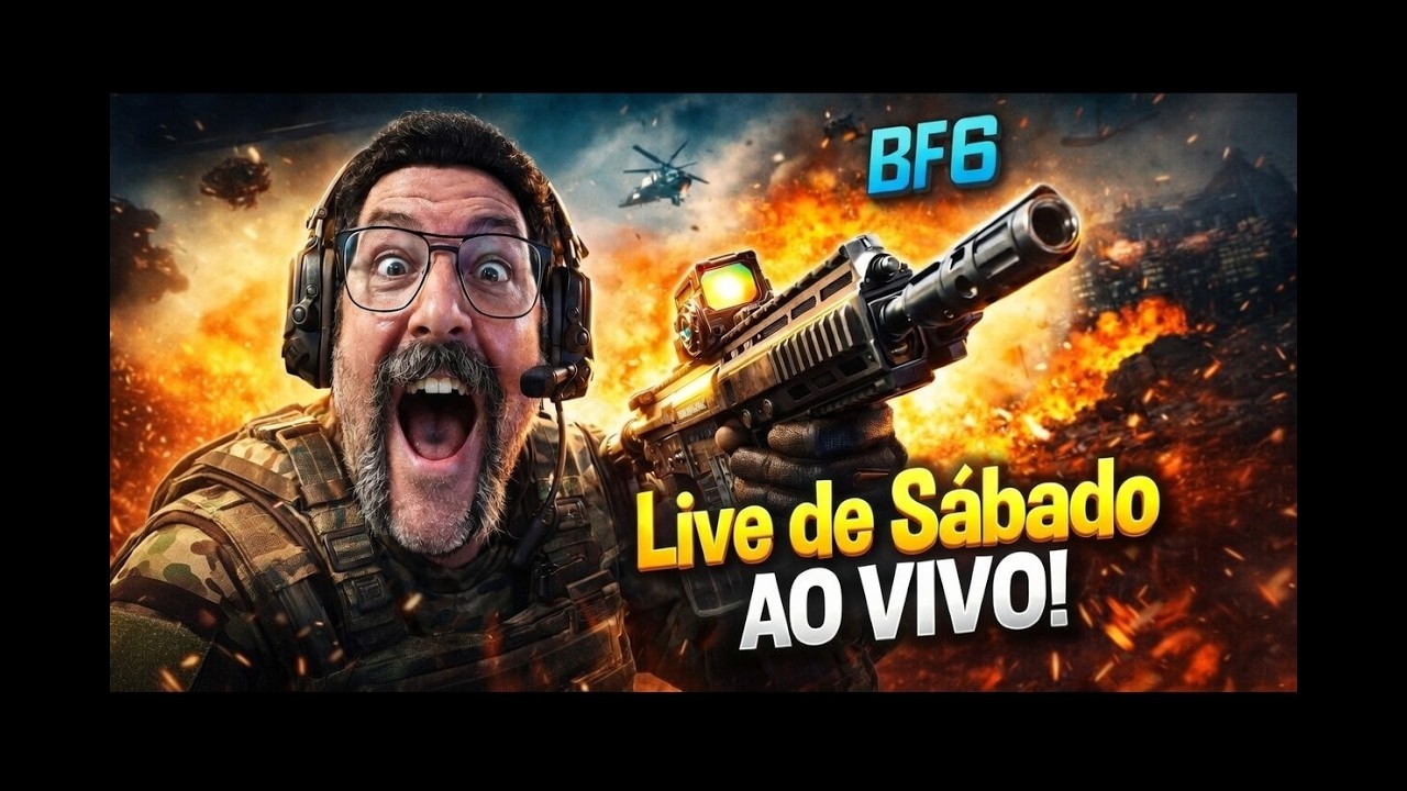 LIVE DE SÁBADO - BATTLEFIELD 6 -  AO VIVO