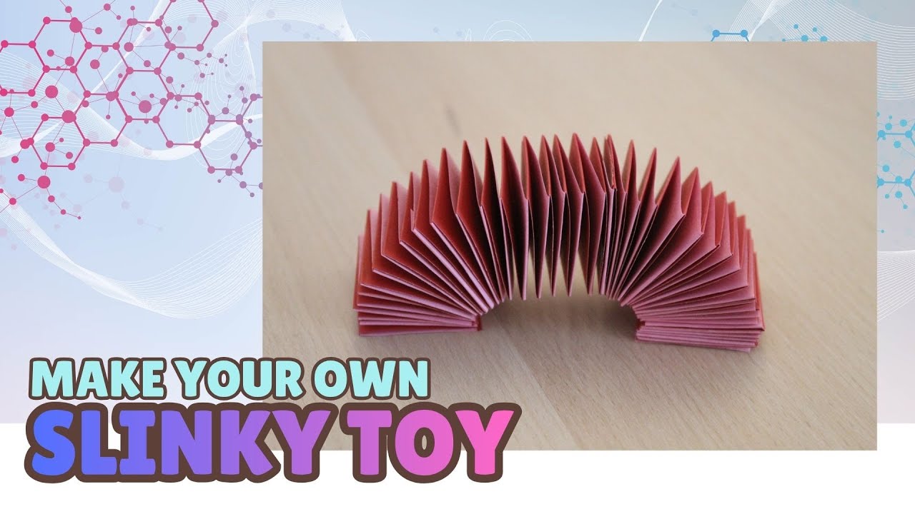 Make your own slinky toy
