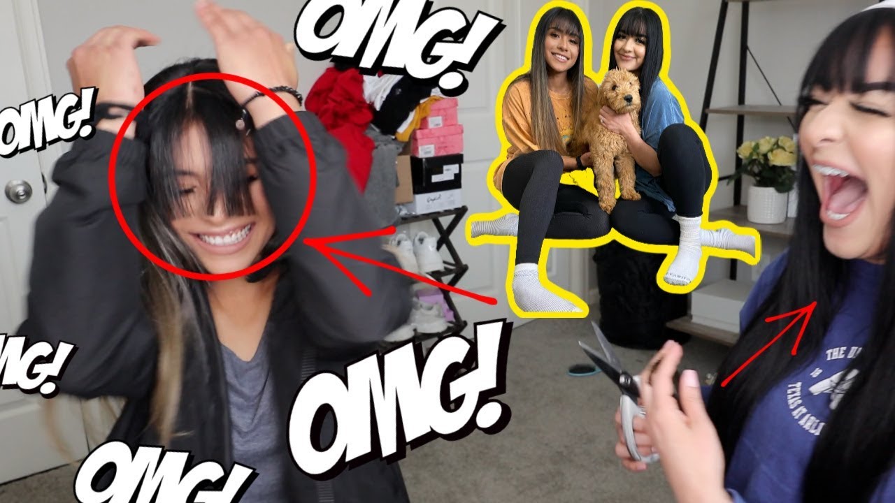 TURNING CAMPANITA IN TO ME *YES I CUT HER BANGS TOO*