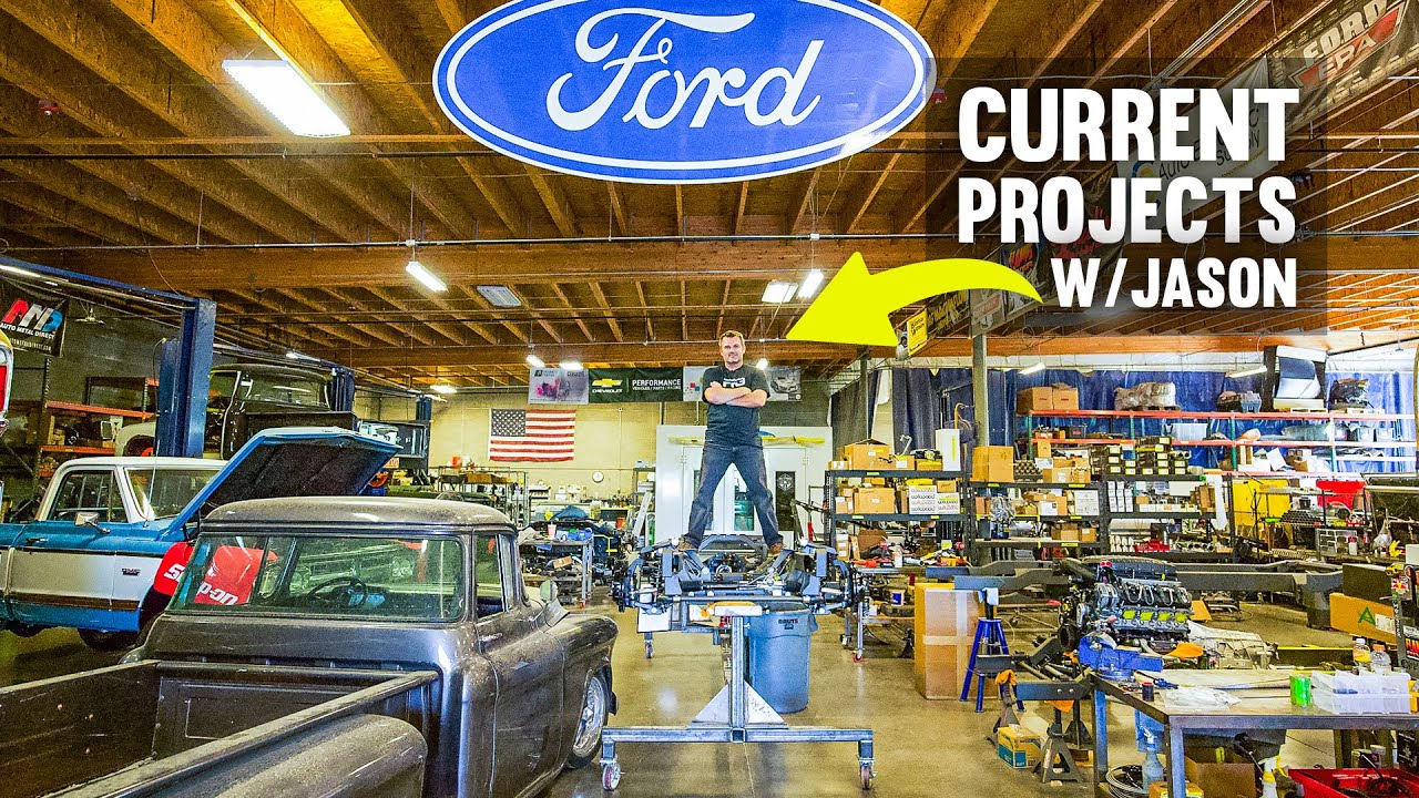 We Have Some Crazy Customers! 40's on a Supercharged 72' Bronco (Trucks at Fat Fender Garage)