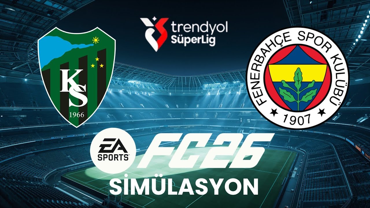 Kocaelispor vs Fenerbahçe | Maç Simülasyonu & Detaylı Analiz | Süper Lig