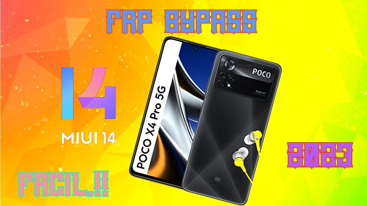 Cómo Eliminar tu Cuenta de Google en el Poco X4 Pro 5G | Guía Paso a Paso/ frp all model miui 14 🔥