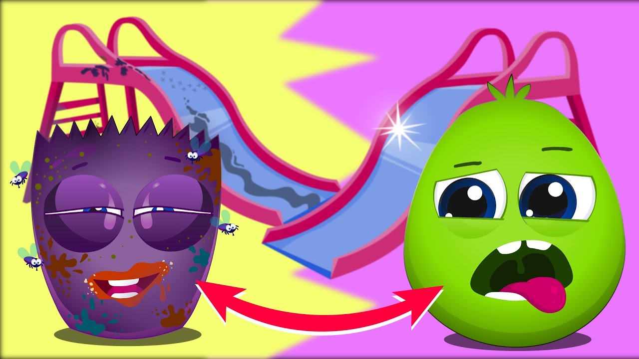 Op y Bob - Sucio y Limpio - Videos Educativos para Niños