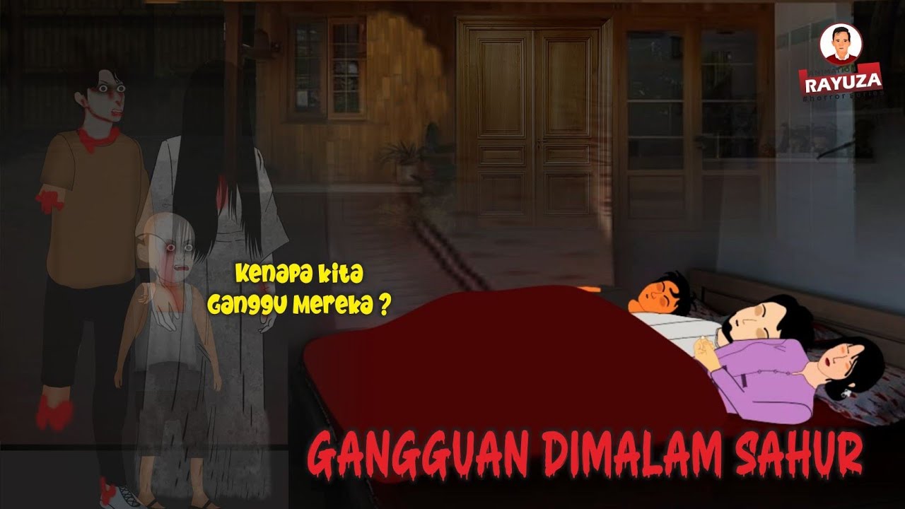 Kalian Tidak Akan Tenang Puasa Di Sini!! Rumah Ini Milik Kami - Animasi Horror Spesial Ramadhan