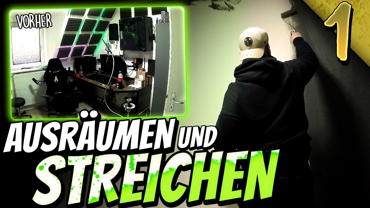 GAMING-/STREAM-SETUP SELBERBAUEN (DIY) 🤠 | Teil 1: Good ol' Kreppband | luckyandstoned