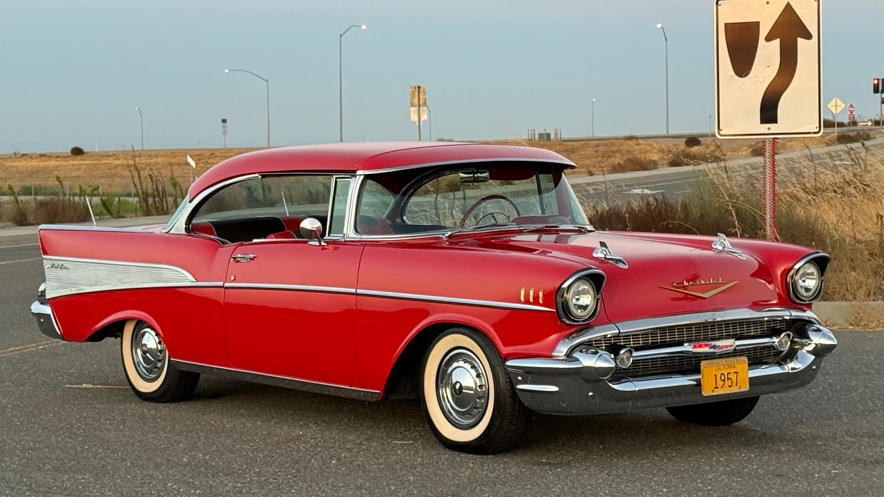 Test Drive 1957 Full injected Belair. CALL 9168567931 or Victorylapclassics.net
