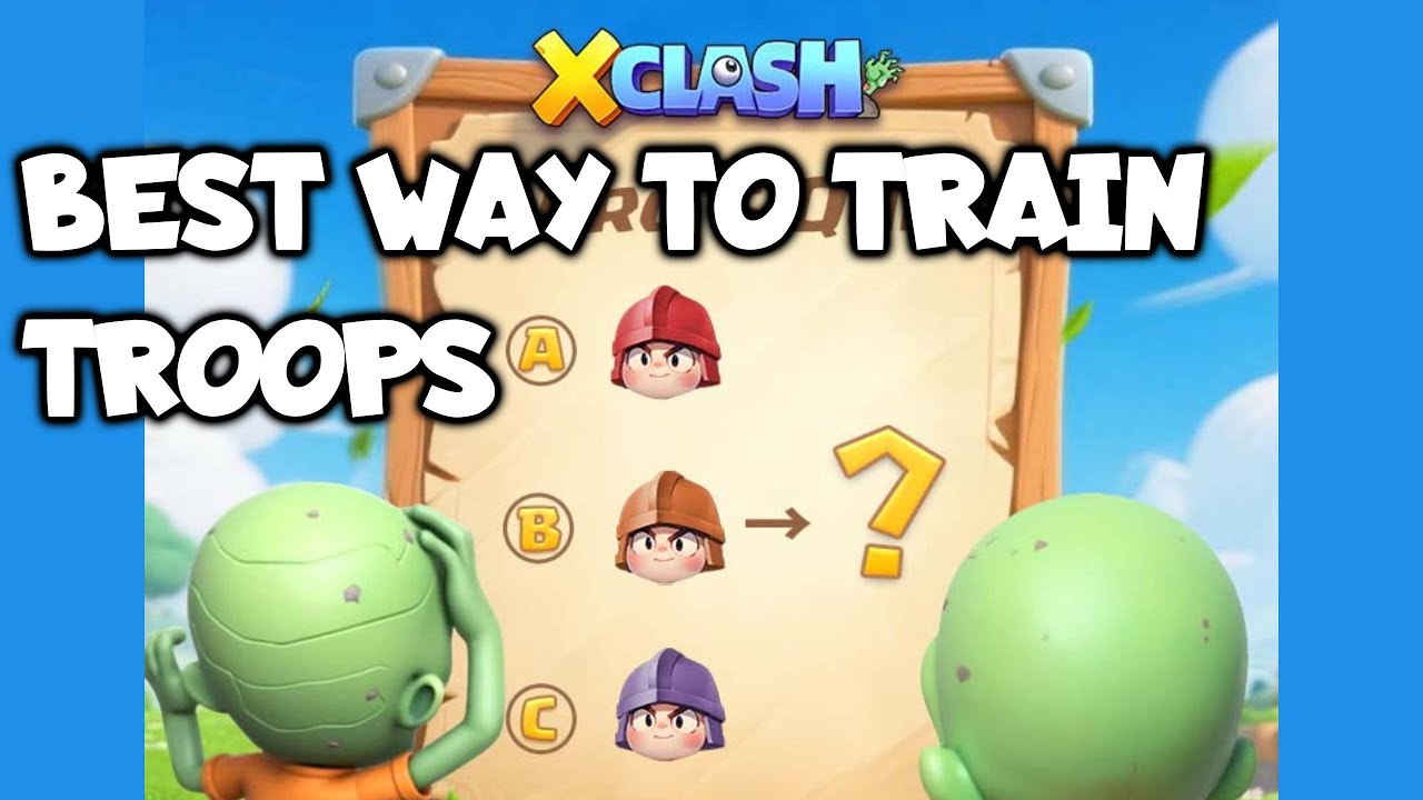 Best way to train troops #xclashwincash #xclash XClash Guide