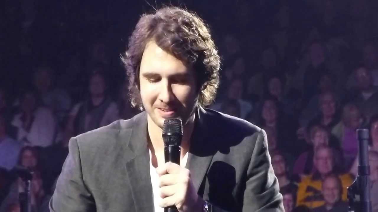 Josh Groban Q&A Grand Rapids 10-22-13