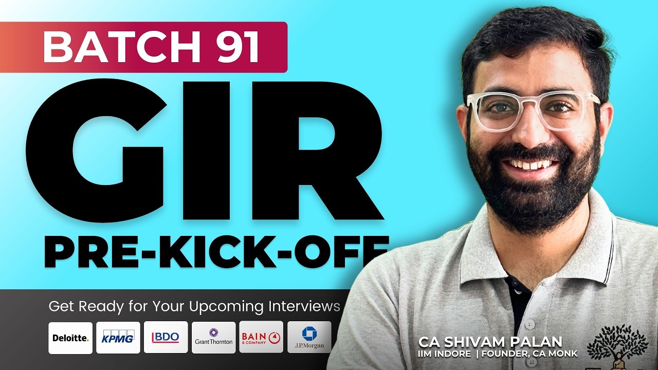 Pre Kick off GIR 91 Batch!