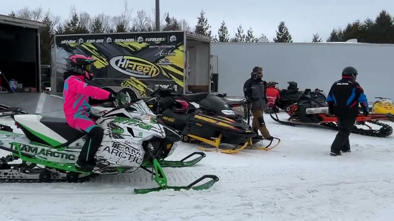 CEDAR HOLLOW SNOWMOBILE DRAG RACES 2025 !