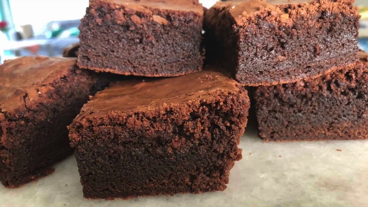 Chocolate Brownie Recipe | Best Fudgy Brownie recipe by Pratskitchen