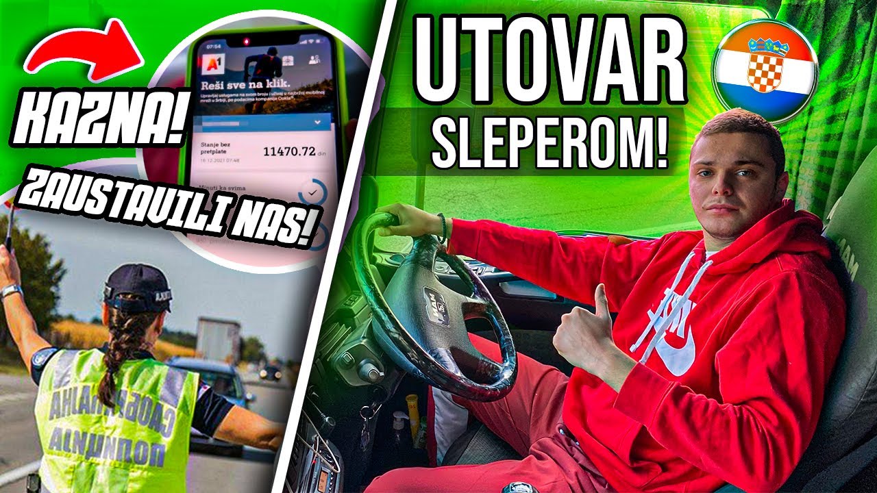 SLEPEROM U ZAGREB NA UTOVAR *pisali nam 2 kazne*